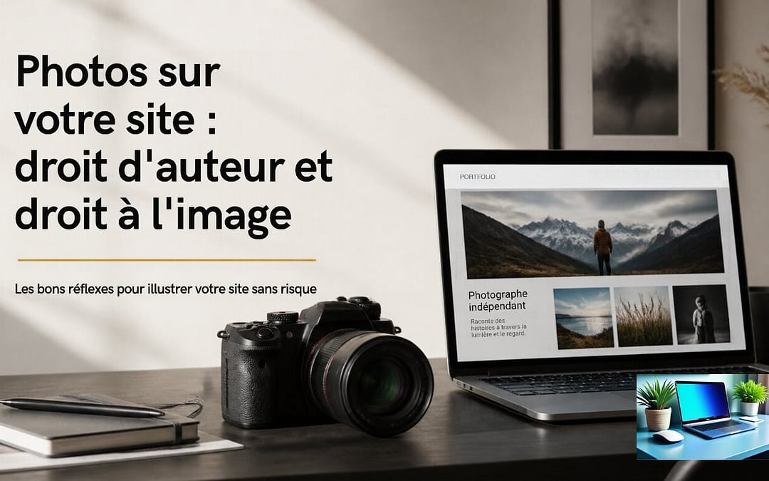 Photos sur votre site : droit d’auteur et droit à l’image