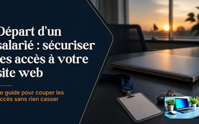 Départ d’un salarié : sécuriser les accès à votre site web